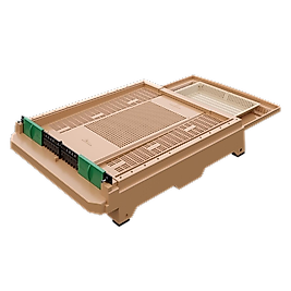 Apimaye B Tipi Taban: Anti-Varroa Dispiratörlü ve Polen Tuzaklı