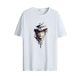 Anime Karakter Tarzı Baskılı Oversize Unisex Tişört