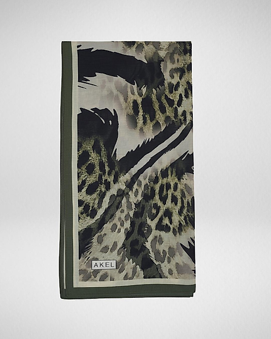 Spring Eşarp Leopar Yeni Desen-2