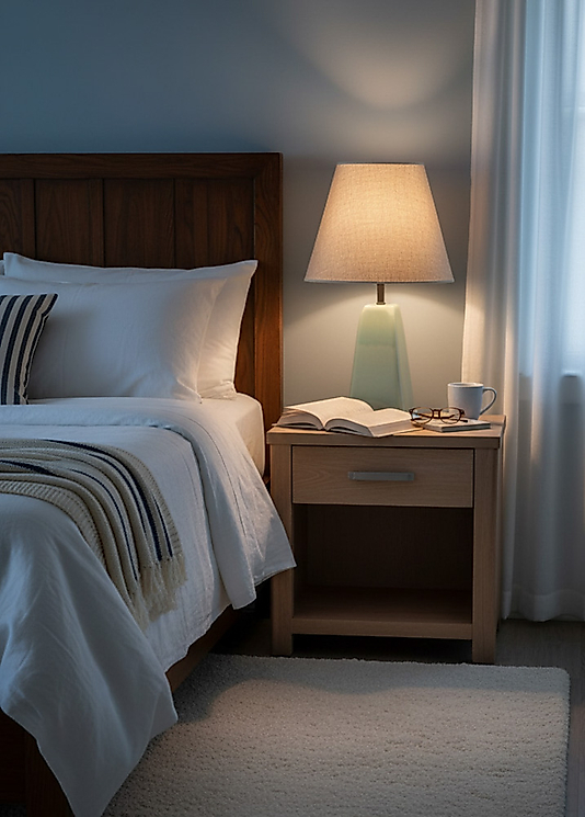 Üçgen KonikCam Göbeği Abajur AB042