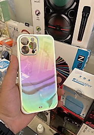 iPhone 13 Pro Max Renkli Şeffaf Telefon Kılıfı
