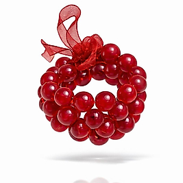 Kırmızı Üçlü Kurdeleli Boncuk Bileklik