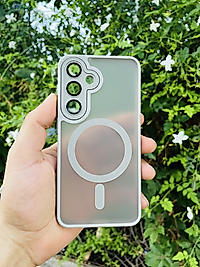 Samsung Galaxy S24 Lens Korumalı Magsafe Mat Telefon Kılıfı