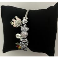 Silver Charmlı Pandora Bileklik