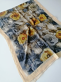 BAMBU KRAŞ DESENLİ ŞAL