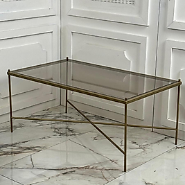 İNTA X ORTA SEHPA (eskitme Gold)