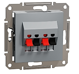 ASFORA PLUS ÇELİK HOPARLÖR PRİZİ ÇERÇEVESİZ EPH5700157