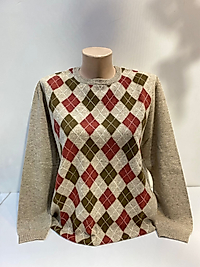 BAKLAVA DESEN YÜN KAZAK