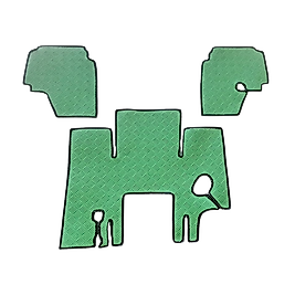 TÜMOSAN  8005 8055 8065 8075 8085 8095  TMR SERİSİ  TRAKTÖR KABİN PASPASI