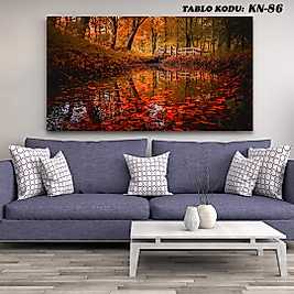 MERCAN MOBİLYA VE AKSESUAR ,70*130  MANZARA  ARABA KANVAS KABLO