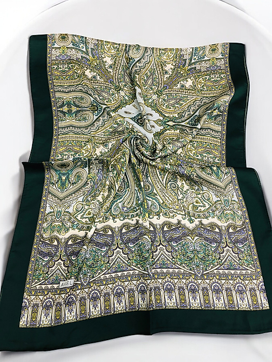 Desenli Alfa Silk Şal Pastel Desen