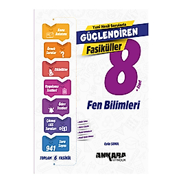 Ankara Yayıncılık 8. Sınıf Fen Bilimleri Güçlendiren SET Fasiküller