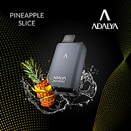 Adalya 10000 Puff pine apple slice