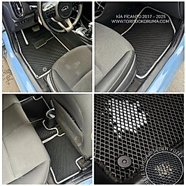 Kia Picanto 2017 - 2025 Akıllı Premium Eva Oto Paspas (Aksesuarlar Fiyata Dahil Değildir)