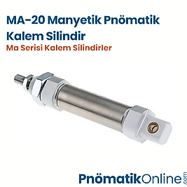 MA-20 Manyetik Pnömatik Kalem Silindir