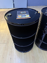 Varil Açık Dolap Siyah