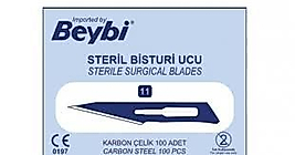 STERİL BİSTURİ UCU 11 NO 100 ADET