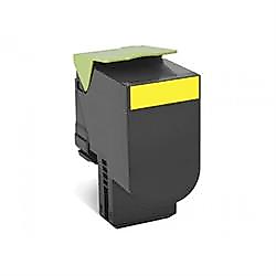 Lexmark 80C8XY0 - Ekstra Yüksek Kapasiteli Sarı Toner