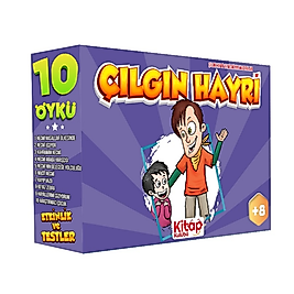ÇILGIN HAYRİ SERİSİ 10 Kitap kitap kulübü artı eğitim