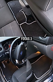 Ford Focus 3 Kasa Akıllı Premium Eva Oto Paspas (Aksesuarlar Fiyata Dahil Değildir)