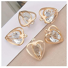( 5 X ADET ) 1 SET ELMAS MODEL YALNIZ KALP BİLEKLİK & KÜPE & KOLYE UCU