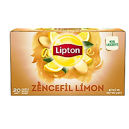 Lipton Zencefil Limon Çayı 20'li