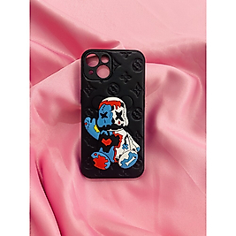 iPhone 13 Kaws Kabartmalı Telefon Kılıfı