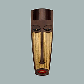 Ahşap Mask