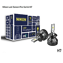 NIKEN H7 LED 12V / 24V PRO SERİSİ (ICE WHITE) 3200 LÜMEN 6500K 32W