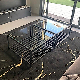 90x90 Cm Metal Orta Sehpa Zdesignhome