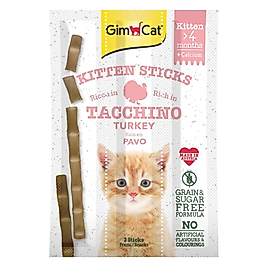 GimCat Sticks Kitten Hindili Ödül Çubukları 3x3gr