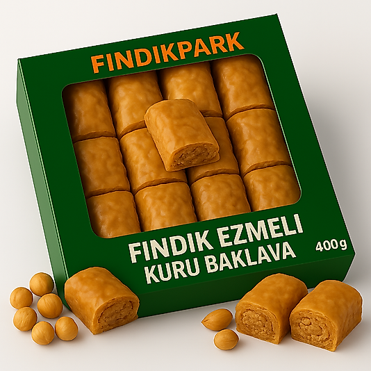 Fındık Ezmeli Kuru Baklava 400g