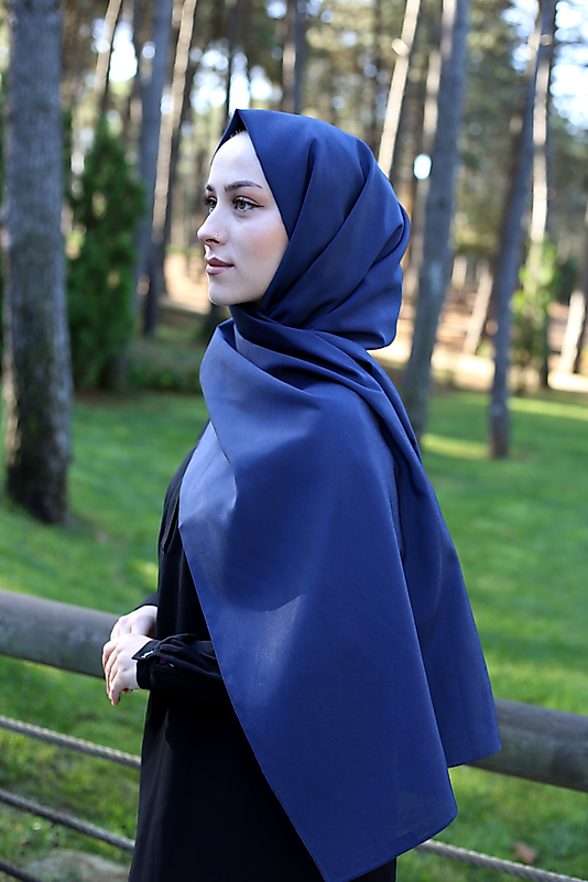 Düz Modal Polyester Şal 80 X 185 Ebat