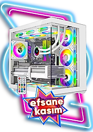 AMD RYZEN 7 7800X3D-RTX 5070 Tİ 16 GB-32 GB RAM-1 TB M2 SSD-360 MM SIVI SOĞUTMA-BEYAZ AKVARYUM KASA