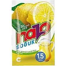 Nazo Limon Aromalı Içecek Tozu 9 gr 24'lü