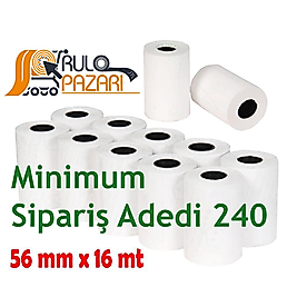Yazarkasa / Pos Rulosu 56 mm x 16 metre / 240 Adet