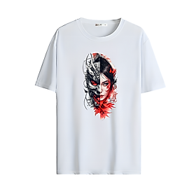 Anime Karakter Tarzı Baskılı Oversize Unisex Tişört