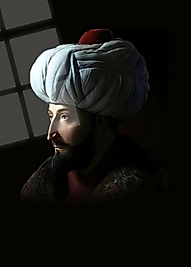 Fatih Sultan Mehmet Cam Tablo