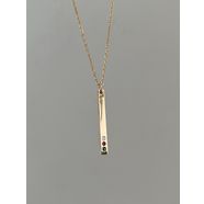 Xuping Rose-Gold Taşlı Uç Kolye