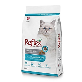 Reflex Somonlu ve Pirinçli Kısırlaştırılmış Kedi Maması 2kg