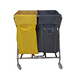 Çöp Toplama Arabası X 2'li Brandalı Krom ( KDV DAHİL )