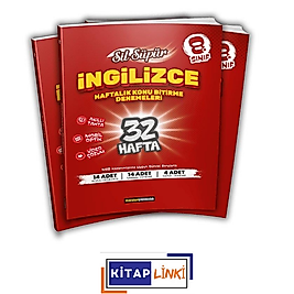 8.Sınıf Sil Süpür İngilizce Konu Bitirme Denemeleri Maraton Yayıncılık 2025