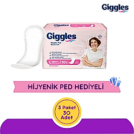 Giggles Kadın Mesane Pedi Large(Yoğun) 30'lu