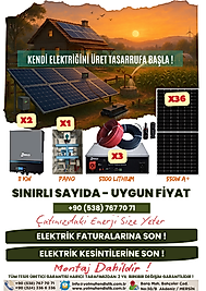 22 Kw Trifaze/Monofaze GES (19,8 KWP/15,36KWH Depolama) - 36P22K3L-D