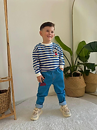Mickey Denim & Sweat Takım