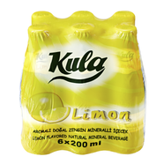 Kula Limon Aromalı Maden Suyu 6*200 Ml