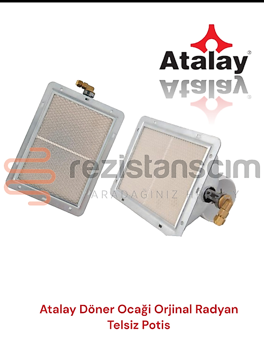 Atalay Döner Ocağı Radyan Telsiz Potis Orjinal