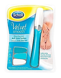 Scholl Velvet Smooth Elektronik Tırnak Törpüsü Bakım Seti