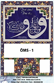 TAKOZ TAKVİM 365 SAYFALI 500 ADET