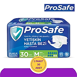 Prosafe Belbantlı Yetişkin Hasta Bezi Orta (M) 30 Adet